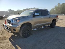 Salvage cars for sale from Copart Greenwell Springs, LA: 2007 Toyota Tundra Crewmax Limited