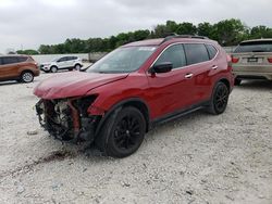 Salvage cars for sale from Copart New Braunfels, TX: 2017 Nissan Rogue S