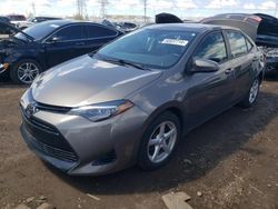 Salvage cars for sale at Elgin, IL auction: 2017 Toyota Corolla L