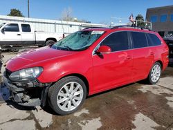 Salvage cars for sale at Littleton, CO auction: 2011 Volkswagen Jetta TDI