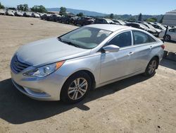 Salvage cars for sale at San Martin, CA auction: 2013 Hyundai Sonata GLS