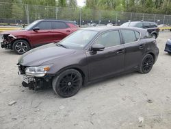 Lexus salvage cars for sale: 2013 Lexus CT 200