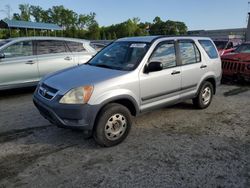 Salvage cars for sale at Spartanburg, SC auction: 2004 Honda CR-V LX