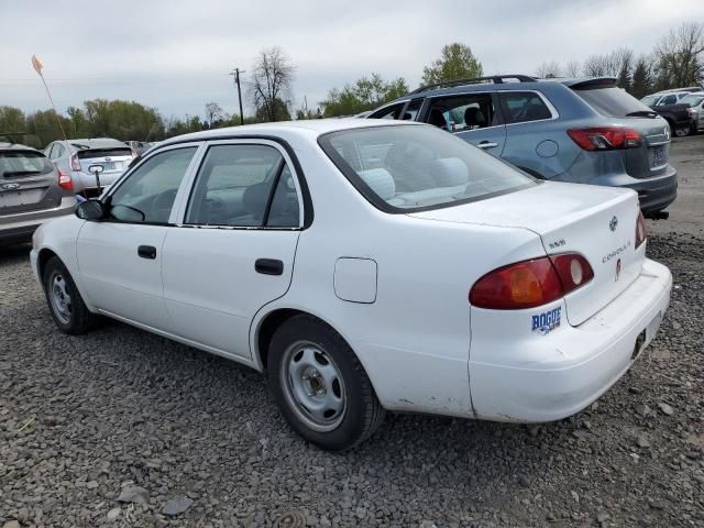 2001 Toyota Corolla CE