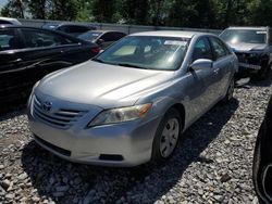Salvage cars for sale at Cartersville, GA auction: 2007 Toyota Camry CE