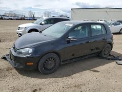 Salvage cars for sale from Copart Rocky View County, AB: 2010 Volkswagen Golf
