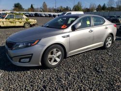 KIA salvage cars for sale: 2015 KIA Optima LX