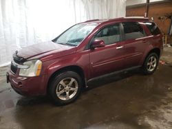 Salvage cars for sale from Copart Ebensburg, PA: 2008 Chevrolet Equinox LT