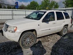 Salvage cars for sale from Copart Walton, KY: 2004 Jeep Grand Cherokee Limited