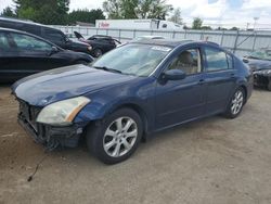 Salvage cars for sale at Finksburg, MD auction: 2008 Nissan Maxima SE