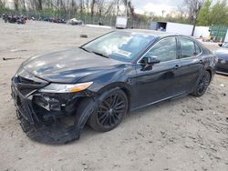 Salvage cars for sale at auction: 2020 Toyota Camry XSE