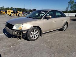 Salvage cars for sale at Dunn, NC auction: 2007 Mercury Montego Luxury
