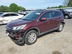 Salvage cars for sale at Mocksville, NC auction: 2015 Honda CR-V EXL