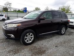 Toyota salvage cars for sale: 2011 Toyota Highlander Base