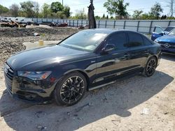 Salvage cars for sale from Copart Riverview, FL: 2016 Audi A6 Premium Plus