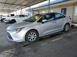 Toyota Corolla le salvage cars for sale: 2020 Toyota Corolla LE