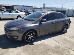 Salvage cars for sale from Copart Sun Valley, CA: 2017 Ford Focus SEL