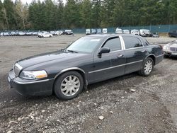 Lincoln Town Car salvage cars for sale: 2011 Lincoln Town Car Signature Limited