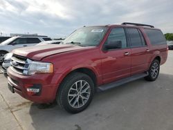 Salvage cars for sale from Copart Grand Prairie, TX: 2017 Ford Expedition EL XLT