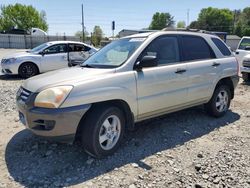 Salvage cars for sale at Mebane, NC auction: 2007 KIA Sportage LX