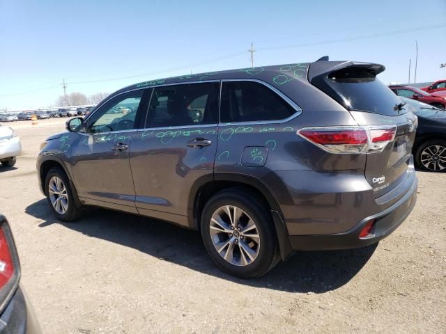 2016 Toyota Highlander LE