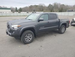 Salvage cars for sale from Copart Assonet, MA: 2019 Toyota Tacoma Double Cab