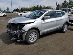 Salvage cars for sale at Denver, CO auction: 2019 Nissan Rogue Sport S