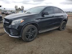 Salvage cars for sale from Copart San Diego, CA: 2017 Mercedes-Benz GLE Coupe 43 AMG