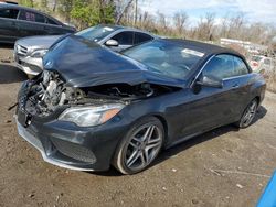 Salvage cars for sale at Baltimore, MD auction: 2016 Mercedes-Benz E 400