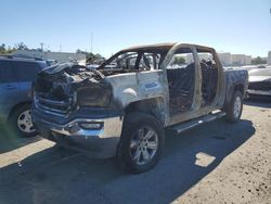 Salvage cars for sale at Martinez, CA auction: 2017 GMC Sierra K1500 SLT