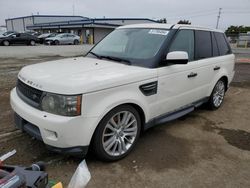 Land Rover salvage cars for sale: 2010 Land Rover Range Rover Sport LUX