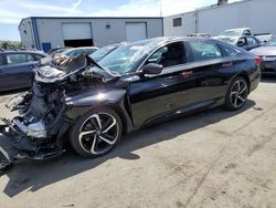 Salvage cars for sale from Copart Vallejo, CA: 2020 Honda Accord Sport