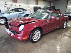 Salvage cars for sale at Elgin, IL auction: 2004 Ford Thunderbird
