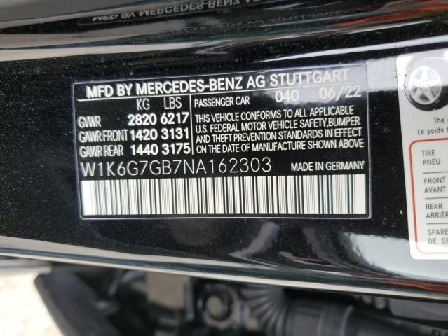 2022 Mercedes-Benz S 580 4matic