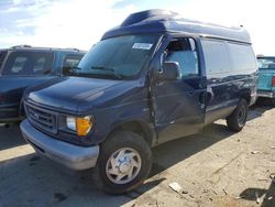 Ford Econoline e350 Super Duty Wagon salvage cars for sale: 2007 Ford Econoline E350 Super Duty Wagon