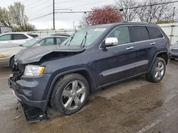 Vehiculos salvage en venta de Copart Moraine, OH: 2012 Jeep Grand Cherokee Overland