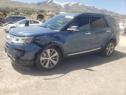 Vehiculos salvage en venta de Copart Reno, NV: 2018 Ford Explorer Limited