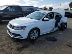 Salvage cars for sale from Copart San Diego, CA: 2017 Volkswagen Jetta S