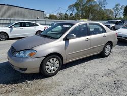 Salvage cars for sale from Copart Gastonia, NC: 2003 Toyota Corolla CE