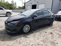 Salvage cars for sale at Savannah, GA auction: 2019 Toyota Corolla L