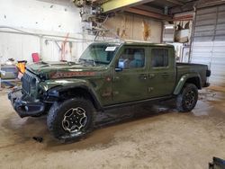 Salvage cars for sale at Casper, WY auction: 2021 Jeep Gladiator Mojave