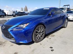 Salvage cars for sale from Copart Vallejo, CA: 2015 Lexus RC 350