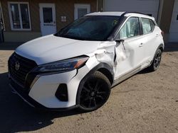 Salvage cars for sale from Copart Montreal Est, QC: 2021 Nissan Kicks SR