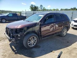 Salvage cars for sale at Harleyville, SC auction: 2015 KIA Sorento LX