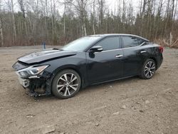 Salvage cars for sale from Copart Bowmanville, ON: 2016 Nissan Maxima 3.5S