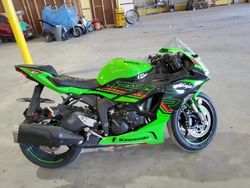 Salvage Motorcycles for sale at auction: 2024 Kawasaki ZX636 K