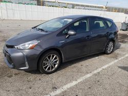 Salvage cars for sale from Copart Van Nuys, CA: 2016 Toyota Prius V