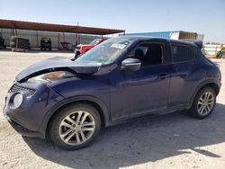 Nissan Juke salvage cars for sale: 2016 Nissan Juke S