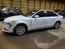 Salvage cars for sale from Copart London, ON: 2013 Audi A4 Premium