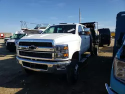Salvage trucks for sale at Glassboro, NJ auction: 2022 Chevrolet Silverado Medium Duty